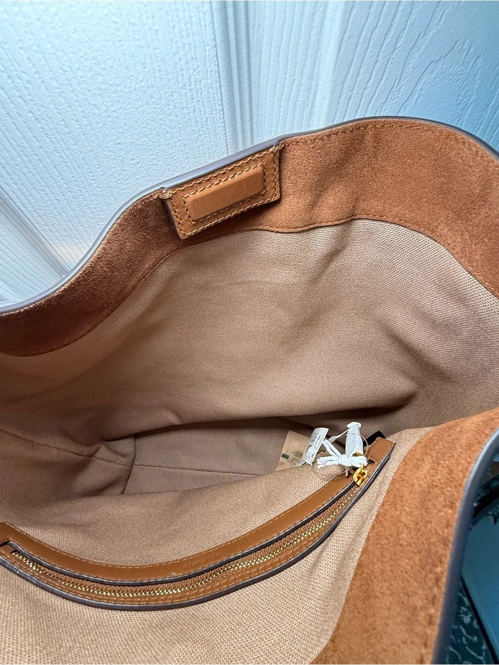 Madewell The Essential Belted Bucket - Dried Acorn NWT